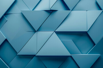 Obraz premium blue color background, Geometric shape, Wallpaper