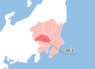 埼玉県　埼玉　地図
