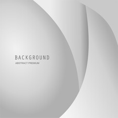 Minimalist silver abstract background design. Futuristic exclusive graphic elements for advertising, greeting cards, website, poster, banner, key visual, book cover, brochure etc… Vector EPS