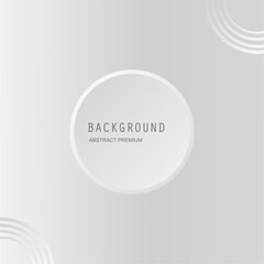 Minimalist silver abstract background design. Futuristic exclusive graphic elements for advertising, greeting cards, website, poster, banner, key visual, book cover, brochure etc… Vector EPS