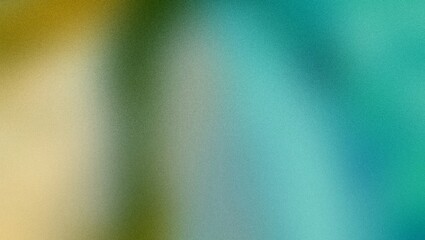 Grainy gradient background blue orange glowing light noise texture banner poster backdrop design, abstract grungy texture, summer teal poster or banner