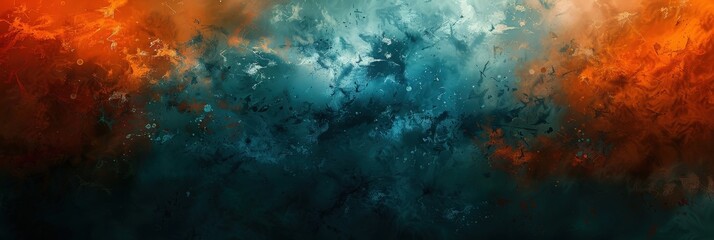 Obraz premium Abstract Splashes of Color