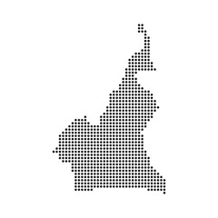 Cameroon map icon