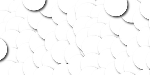 Abstract template design Banner Pattern texture space concept. Modern abstract white background with circles. Gray abstract. abstract white modern transparency circle presentation background. 