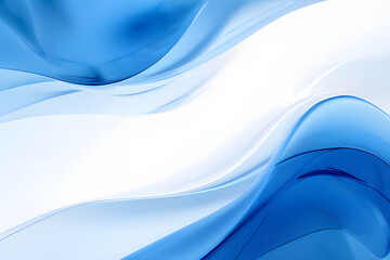 Obraz premium abstract blue and white modern background