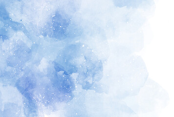 背景素材_水彩テクスチャ_紺 © 四ッ谷