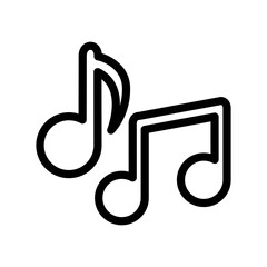 Music icon template