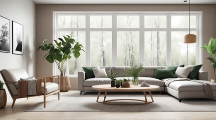 Modern Scandinavian Living Room