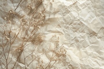 Textured white paper with a gentle grain. Elegant simplicity in material.