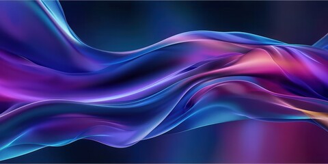 Fototapeta premium Abstract Wavy Background with Vibrant Colors