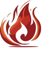  Fire flame logo icon