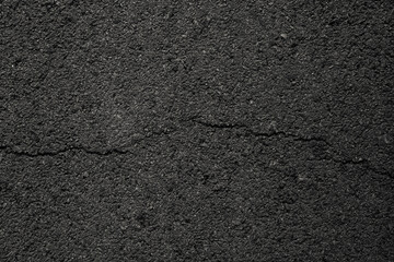 Obraz premium Black asphalt road texture background.