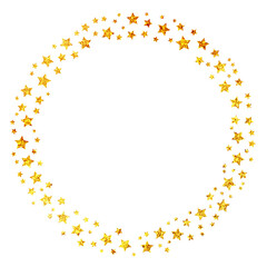 ラメグリッター_フレーム_星_輪