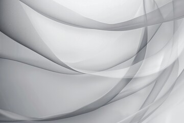 Fototapeta premium Overlapping gray lines creating an abstract pattern. Geometric design concept.
