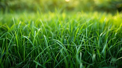 Obraz premium Green grass with brown spots. Nature texture background for design projects.