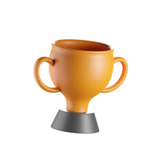 Trophy 3d Render isolated images