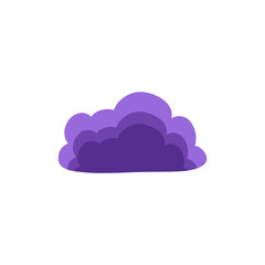 Helloween clouds illustration 