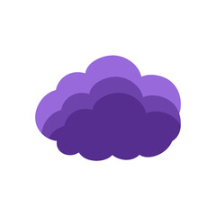 Helloween clouds illustration 