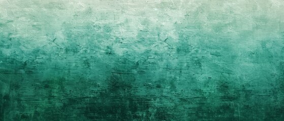 Obraz premium Striped Teal Mint Green Ombre Grunge Texture Background Design template for presentation, flyer, card, poster, brochure, banner