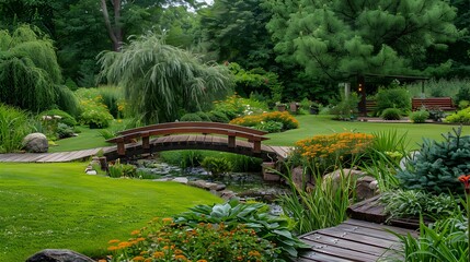 Beds and flower beds with oval beds img