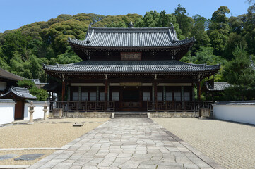Fototapeta premium 黄檗山萬福寺 開山堂 京都府宇治市