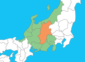 長野県　長野　地図