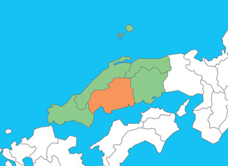 広島県　広島　地図