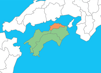 香川県　香川　地図