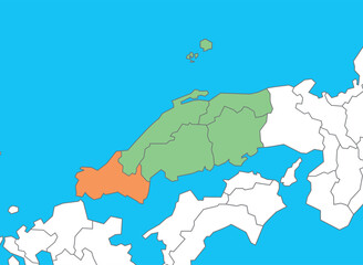 山口県　山口　地図