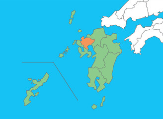 佐賀県　佐賀　地図