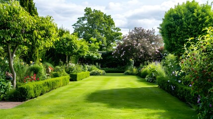 A tree garden with a variety