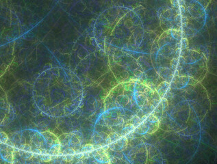 Imaginatory fractal abstract background Image