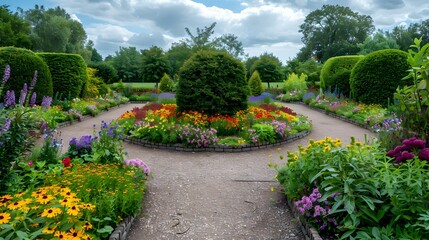 Tapeworms with single shrubs planted image