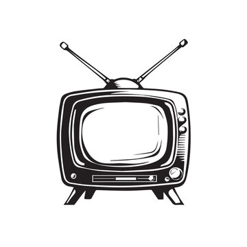 recommend clip art: old tv set