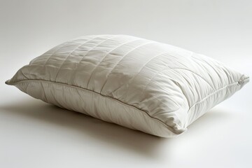 Fototapeta premium Healthy pillow isolated on a white background