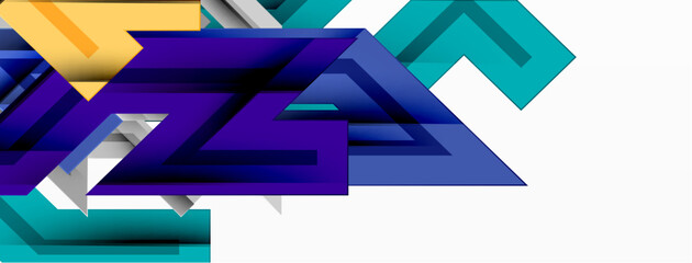 Dynamic lines geometric background. Vector Illustration For Wallpaper, Banner, Background, Card, Book Illustration, landing page