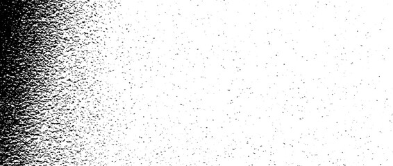Black grit grunge texture. Grainy photocopy overlay background. Distressed noise surface with dust, particles, specks, speckles. Rough dirty granule lino backdrop texture of concrete or cement. Vector