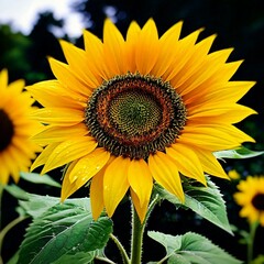 sunflower in the field