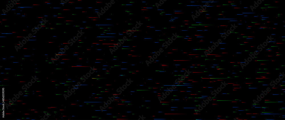 Poster rgb static noise texture. lost or bad tv signal concept. random rippled video tape background. glitc