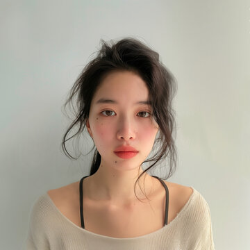 보정 연습용 얼굴 사진 Face photo for retouch practice