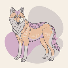 illustration of a fox