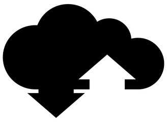 upload download cloud icon