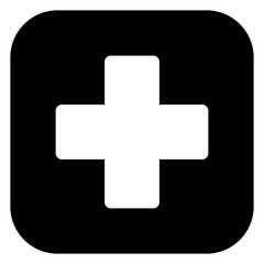 sign glyph icon isolated on white background