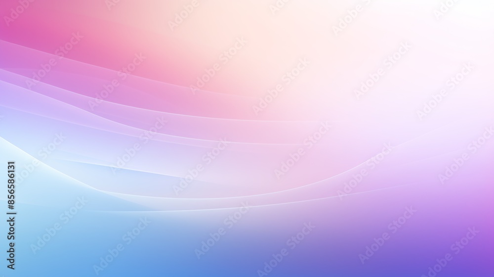 Poster mesmerizing abstract blurred gradient background in pastel hues, reminiscent of a soft and fluffy cloud. 