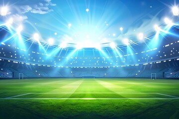 Public Buildings. Football Arena.