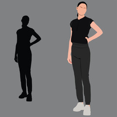 silhouette of a person