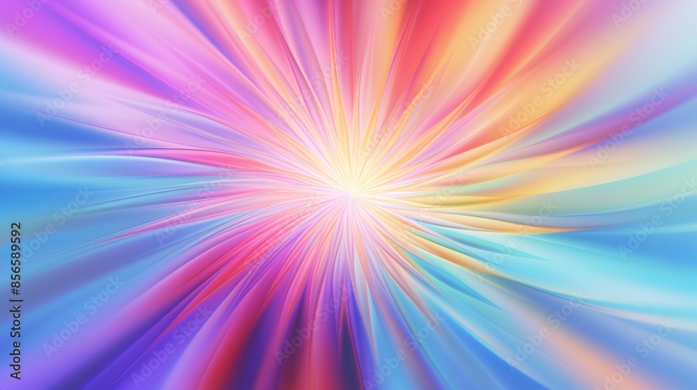 Aufkleber psychedelic abstract blurred gradient background in swirling patterns, reminiscent of a kaleidoscope