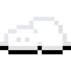 Pixel art game cloud 5