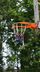 basketball hoop in the park © Marco