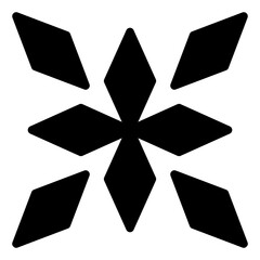 pattern line icon isolated on white background